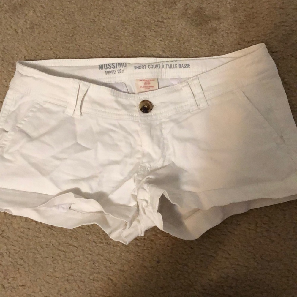 White shorts